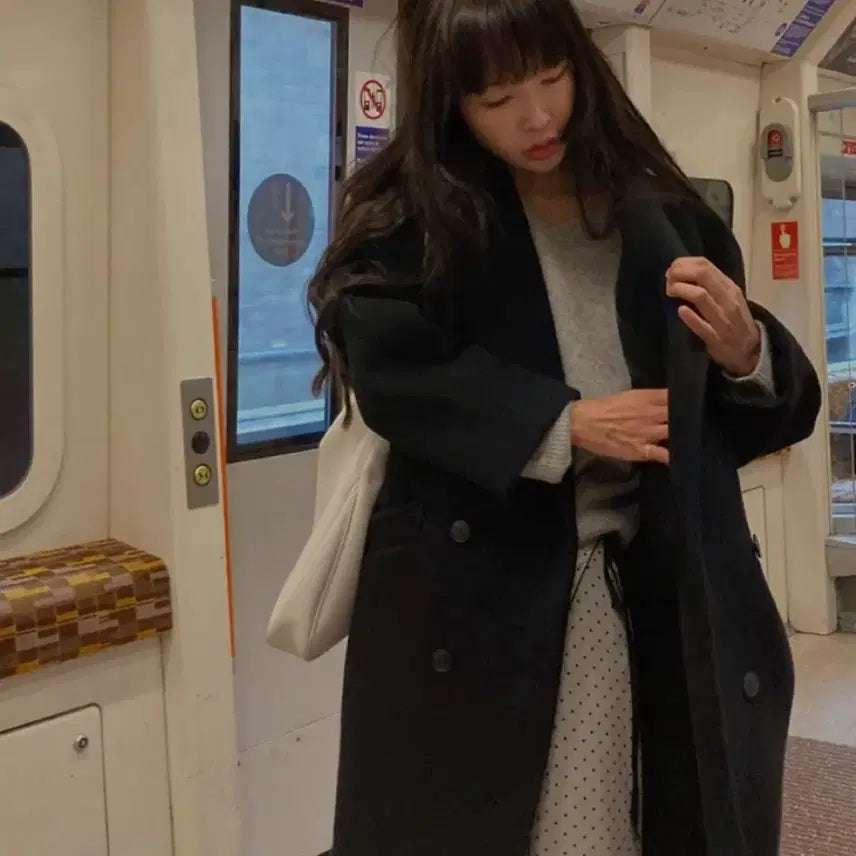 [BUNJANG] Maybebaby Dearest Wool 90% Coat / 30만원대 메이비베이비 Dearest 울90% 자체제작코트