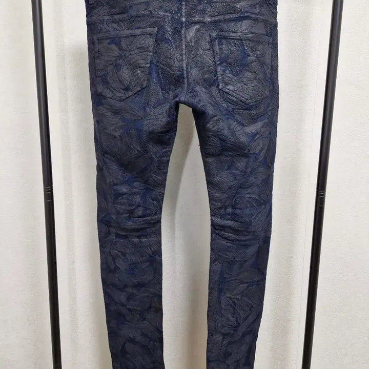 [BUNJANG] Balmain FW12 Leaf Embroidery Pants / [31] 발망 FW12 나뭇잎 자수 팬츠