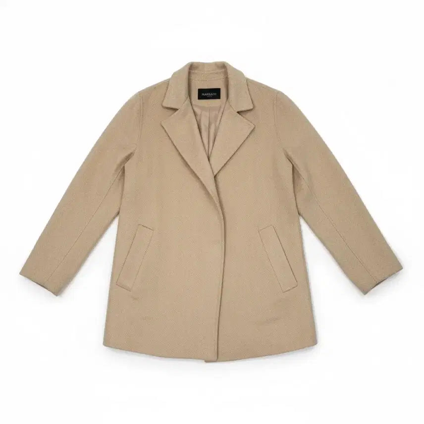 [BUNJANG] MARIANI Half Coat Beige / [55/44~55] MARIANI 마리아니 싱글 하프 코트 베이지