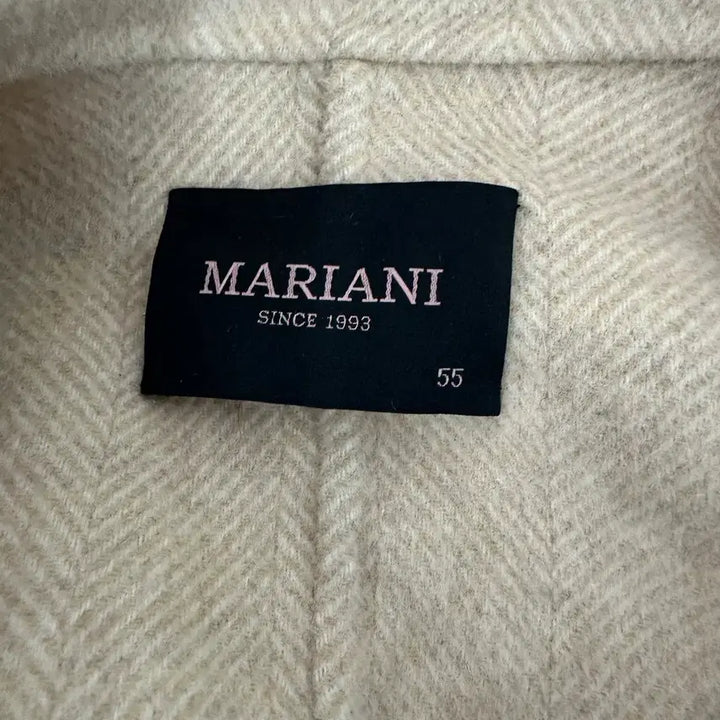 [BUNJANG] MARIANI Half Coat Beige / [55/44~55] MARIANI 마리아니 싱글 하프 코트 베이지