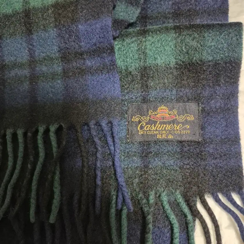 [SOLD OUT] 캐시미어100 영국 로얄트윈 머플러 새상품