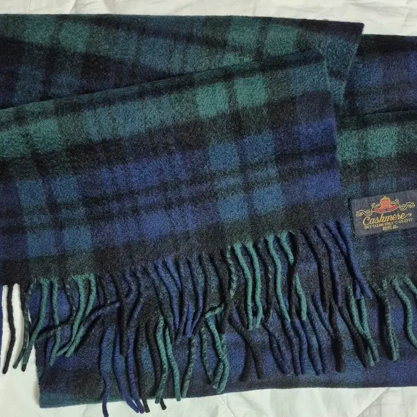 [SOLD OUT] 캐시미어100 영국 로얄트윈 머플러 새상품