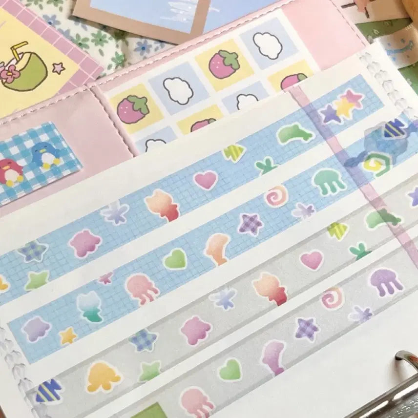 [BUNJANG] Grrr Acrylic Tape / 그렁그렁단 수족관마테 띵