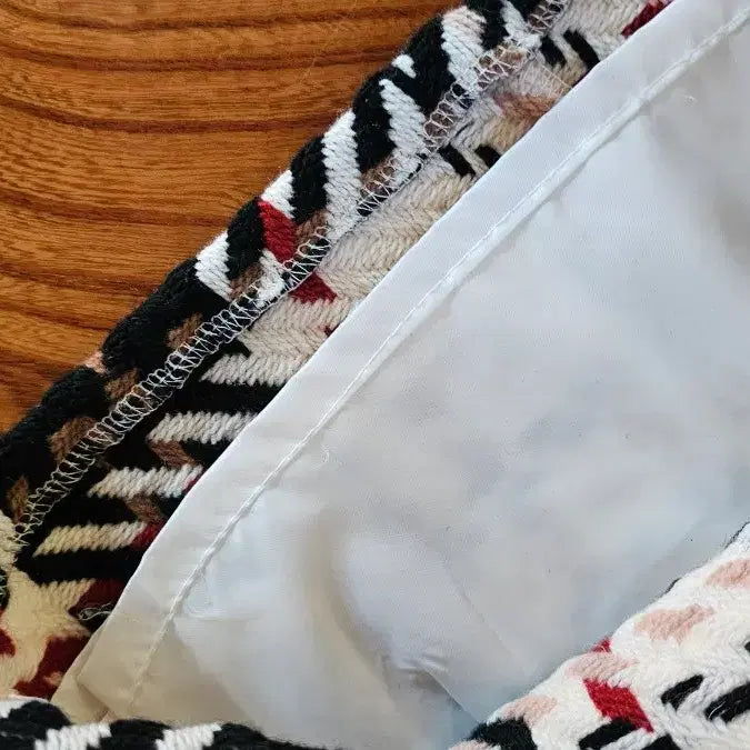 [BUNJANG] Tweed Check Mini Skirt / 트위드 체크 미니 스커트