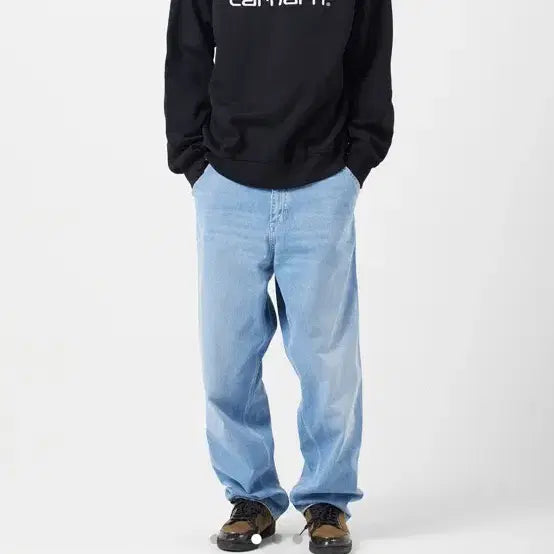 [BUNJANG] Carhartt Sweatshirt Black XL / 칼하트 스웻셔츠 블랙 XL