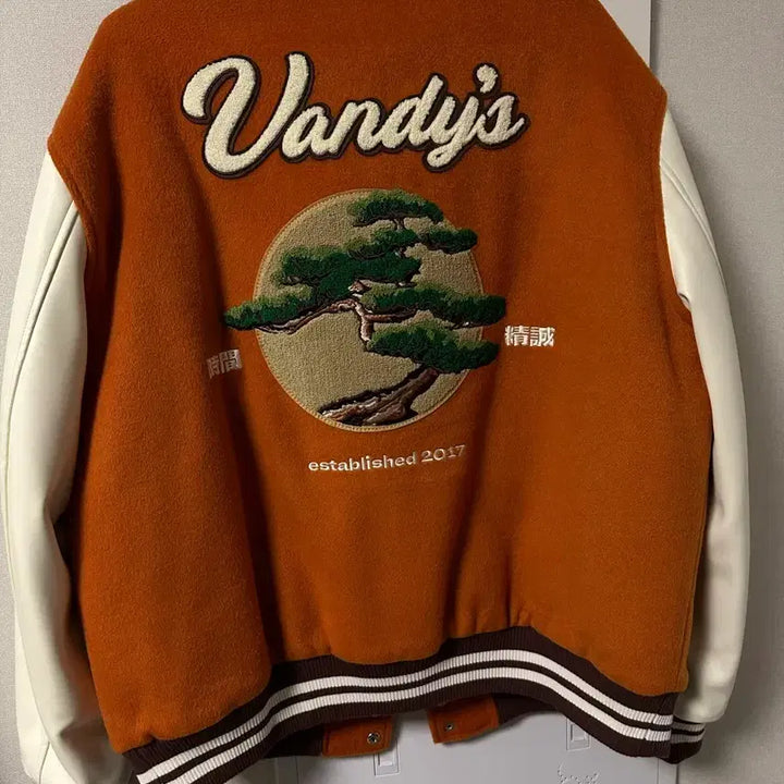 [BUNJANG] Bandithepink Varsity Jacket XL / 반디더핑크 바시티 자켓 XL