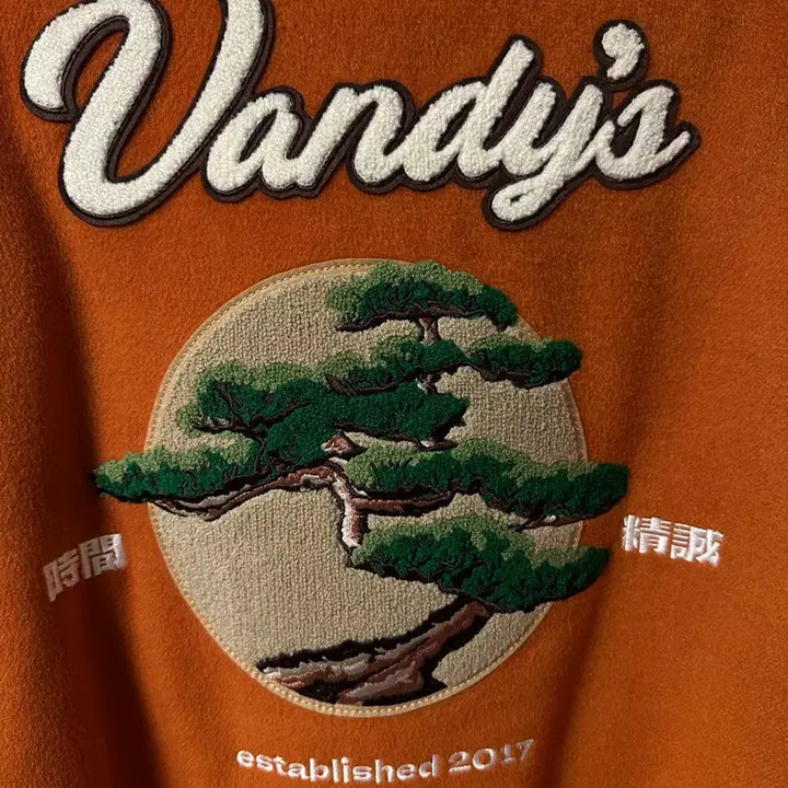 [BUNJANG] Bandithepink Varsity Jacket XL / 반디더핑크 바시티 자켓 XL