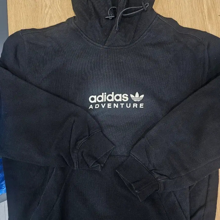 [SOLD OUT] (아시아2XL/XL) 아디다스 어드벤처 후드 블랙 박재범 착용