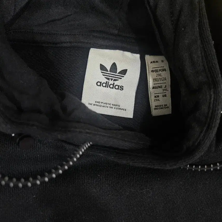 [SOLD OUT] (아시아2XL/XL) 아디다스 어드벤처 후드 블랙 박재범 착용