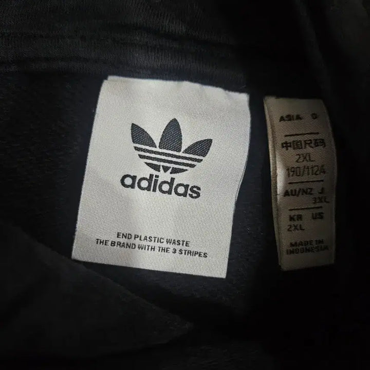 [SOLD OUT] (아시아2XL/XL) 아디다스 어드벤처 후드 블랙 박재범 착용