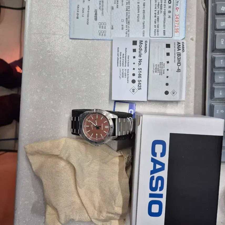 [BUNJANG] Casio MTP-155D Watch / 카시오mtp-155d 새제품