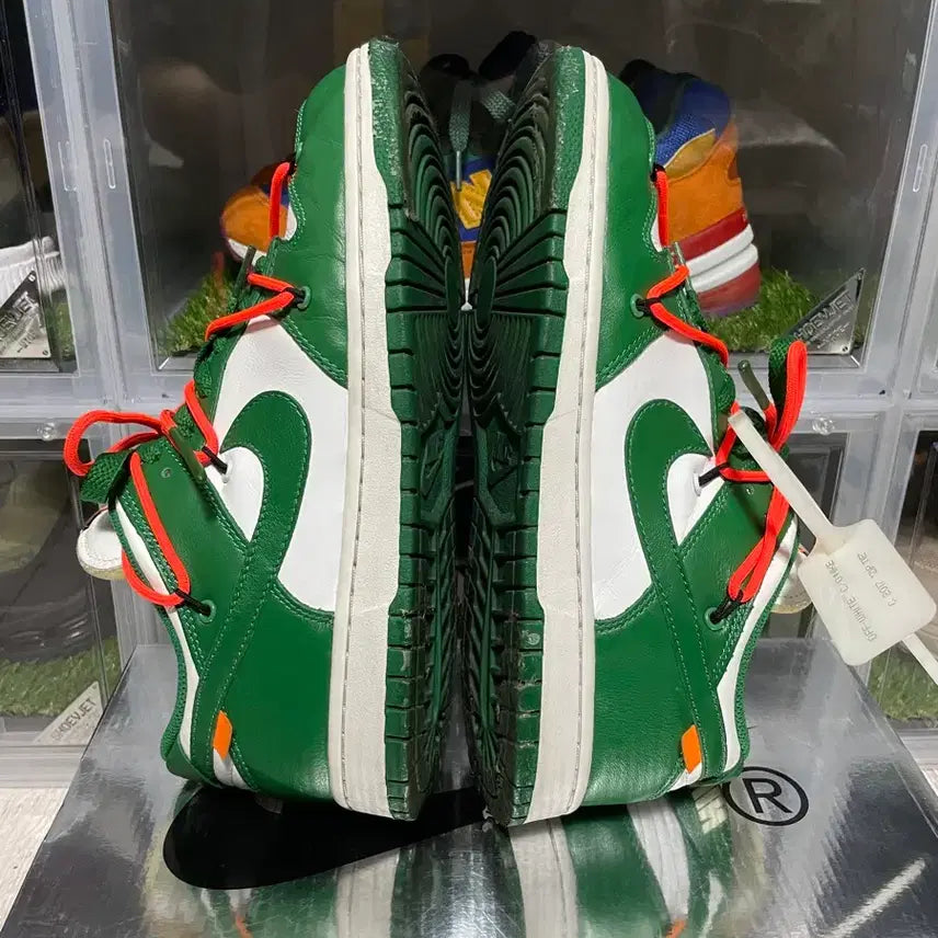 [BUNJANG] Nike x Off-White Dunk Low Pine Green / [265] 나이키 x 오프화이트 덩크 로우 파인 그린