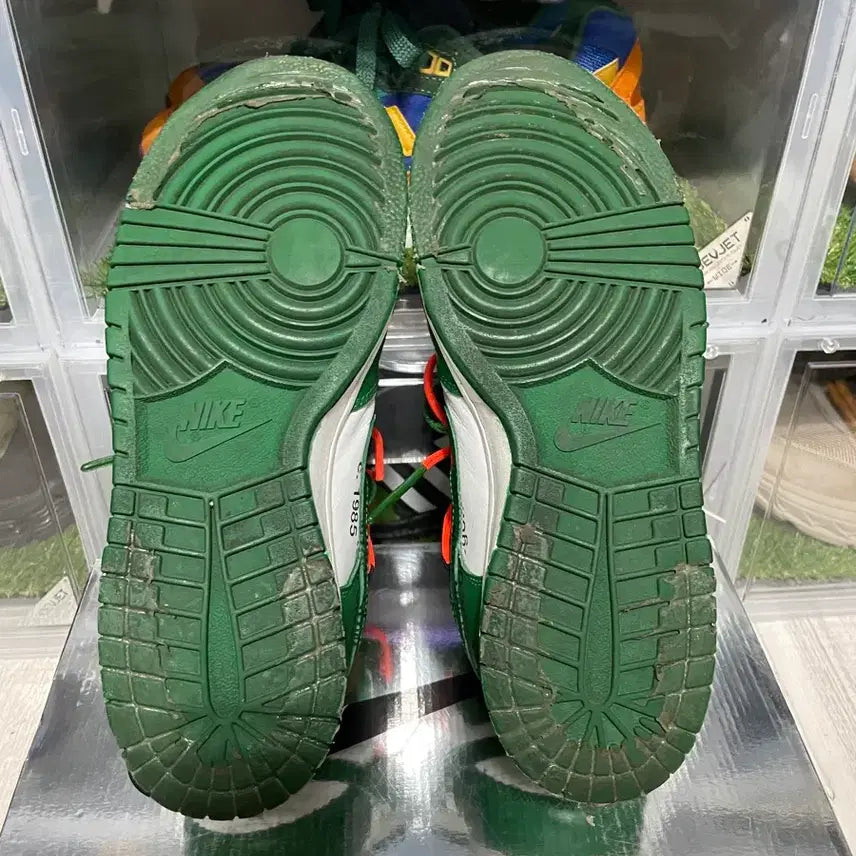 [BUNJANG] Nike x Off-White Dunk Low Pine Green / [265] 나이키 x 오프화이트 덩크 로우 파인 그린