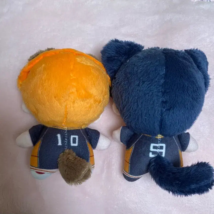 [BUNJANG] Haikyuu Hinata &amp; Kageyama 10cm Plush Doll Bundle Set / 하이큐 10cm 솜인형 솜깅 히나타 카게야마