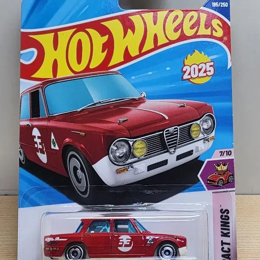 [BUNJANG] Hot Wheels Alfa Romeo Giulia TI Super Red Diecast Car / 핫휠 알파 로메오 줄리아 TI 슈퍼 레드