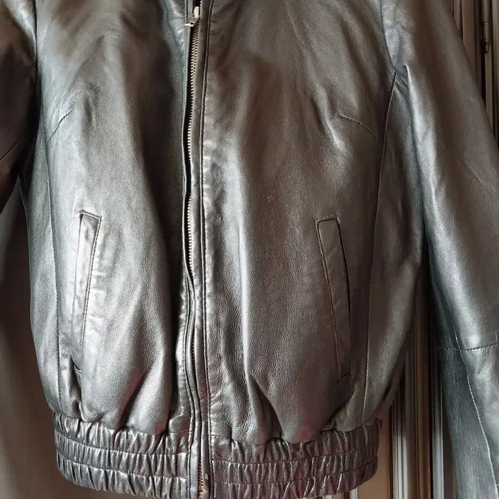 [BUNJANG] ASOS Black Leather Jacket / ASOS  블랙 가죽 자켓