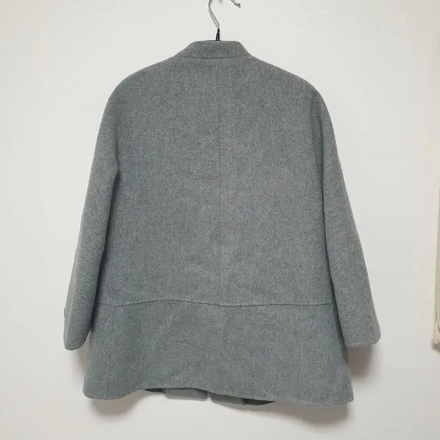 [BUNJANG] Olivia Hassler Gray Wool Coat S / 모89%,새상품수준)Olivia Hassler 회색 울 코트 s
