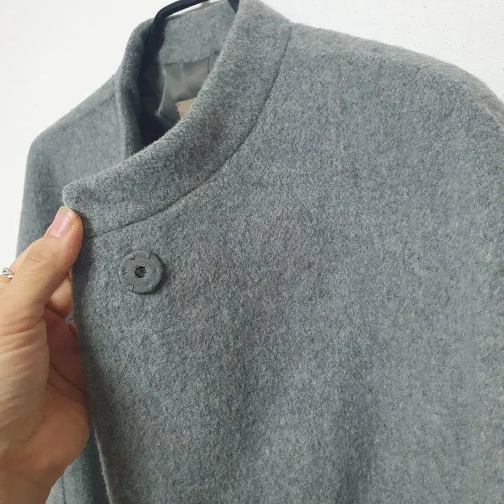 [BUNJANG] Olivia Hassler Gray Wool Coat S / 모89%,새상품수준)Olivia Hassler 회색 울 코트 s