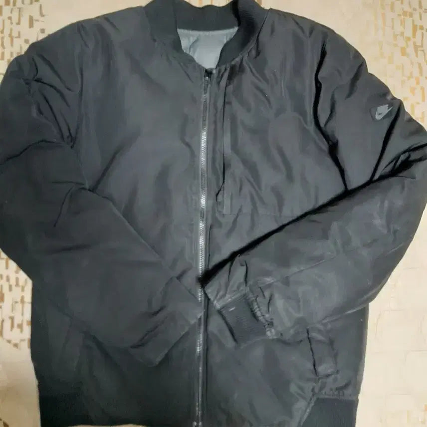 [BUNJANG] Nike Diamond Reversible Duck Down Padded Jacket / 나이키 다이아몬드 리버시블 덕다운패딩 퀼팅 블루종 자켓 95