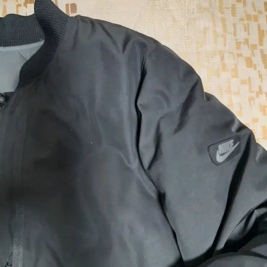 [BUNJANG] Nike Diamond Reversible Duck Down Padded Jacket / 나이키 다이아몬드 리버시블 덕다운패딩 퀼팅 블루종 자켓 95