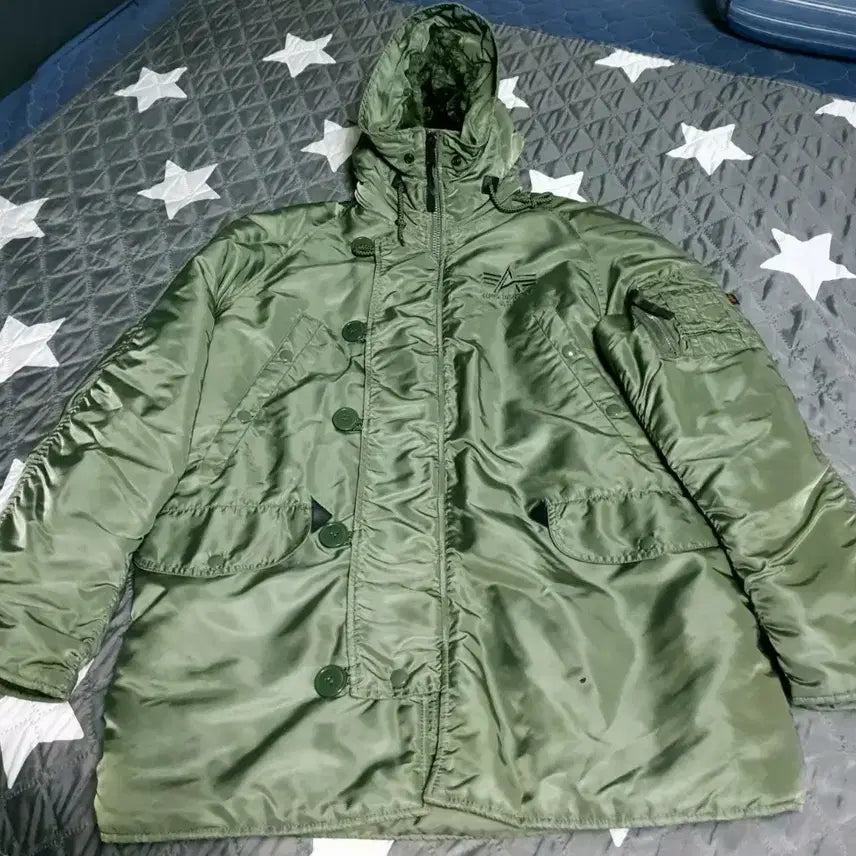 [BUNJANG] Alpha Industries N3D Parka Sage Green (M) / 알파인더스트리 made in U.S.A  N3D 파카 세이지그린 (M)