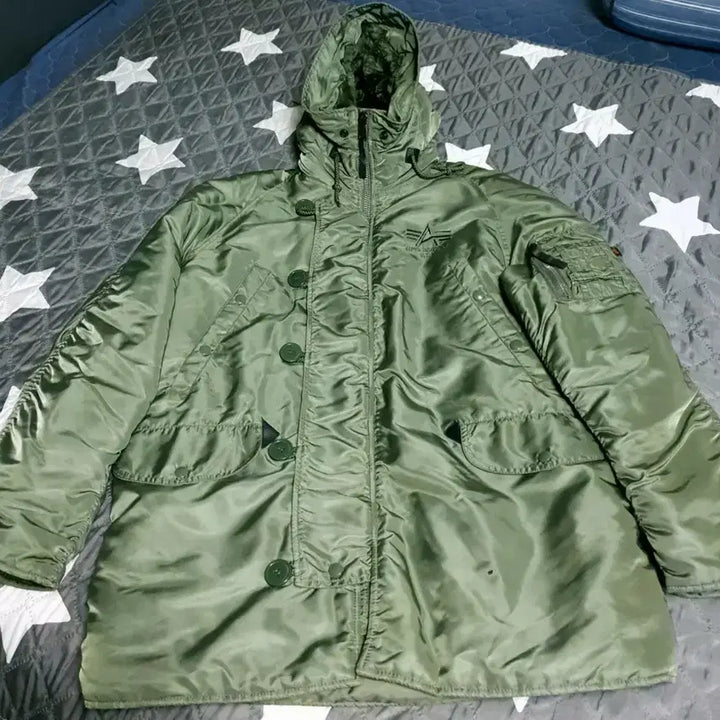 [BUNJANG] Alpha Industries N3D Parka Sage Green (M) / 알파인더스트리 made in U.S.A  N3D 파카 세이지그린 (M)