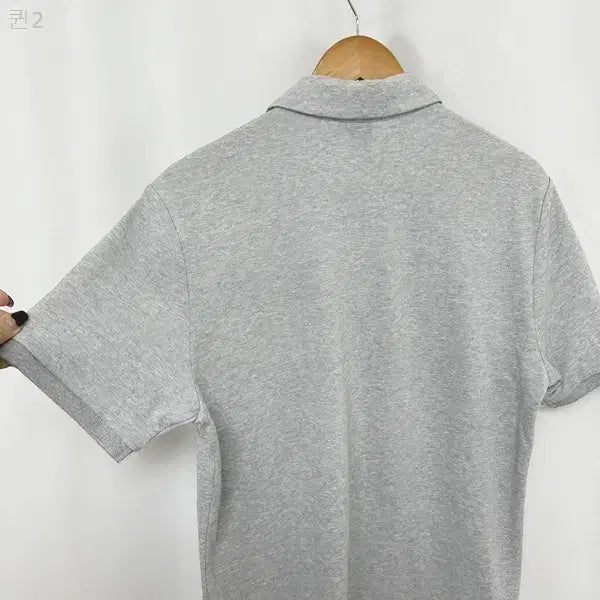 [BUNJANG] JDX Men's Gray Golf Polo Shirt / JDX 남자 카라 반팔티 골프티 면 그레이 100