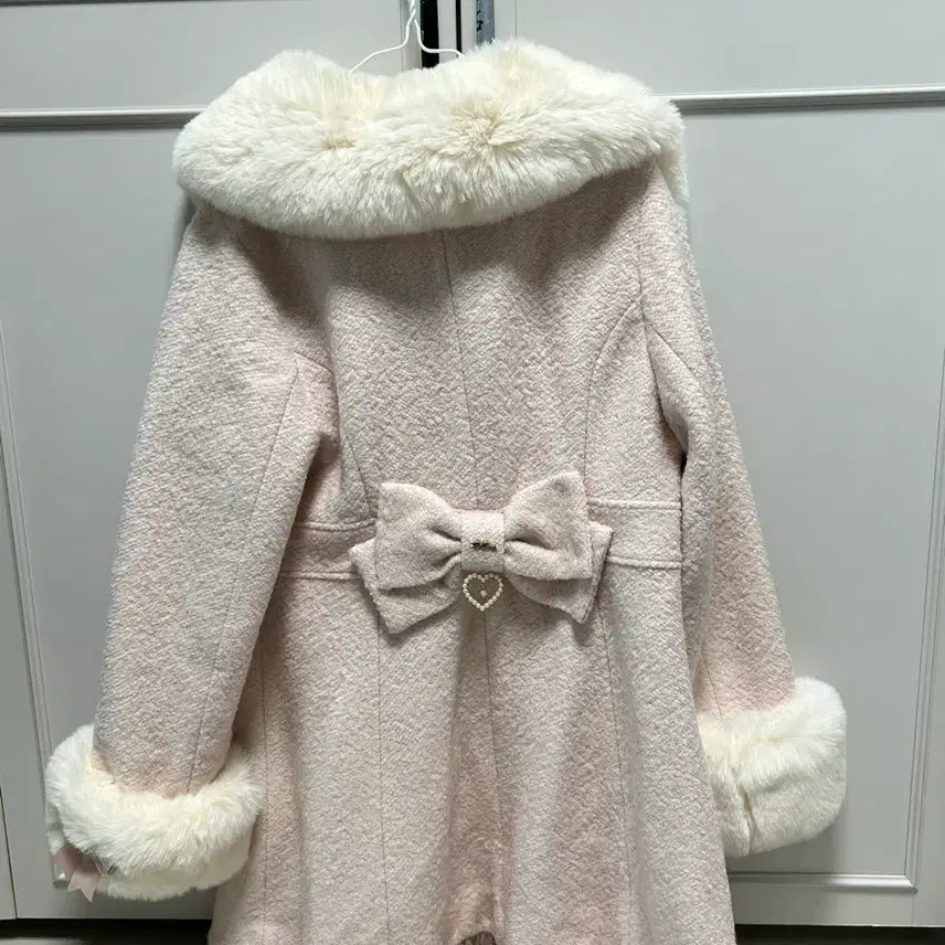 [SOLD OUT] 시즌오프) 리즈리사 a라인 하트 벨트 코트 양산형지뢰계양지뢰 갸루