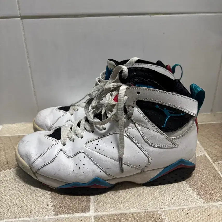 [BUNJANG] Nike Air Jordan 7 Orion Blue Sneakers / 나이키 에어 조던 7 오리온 블루 260 사이즈