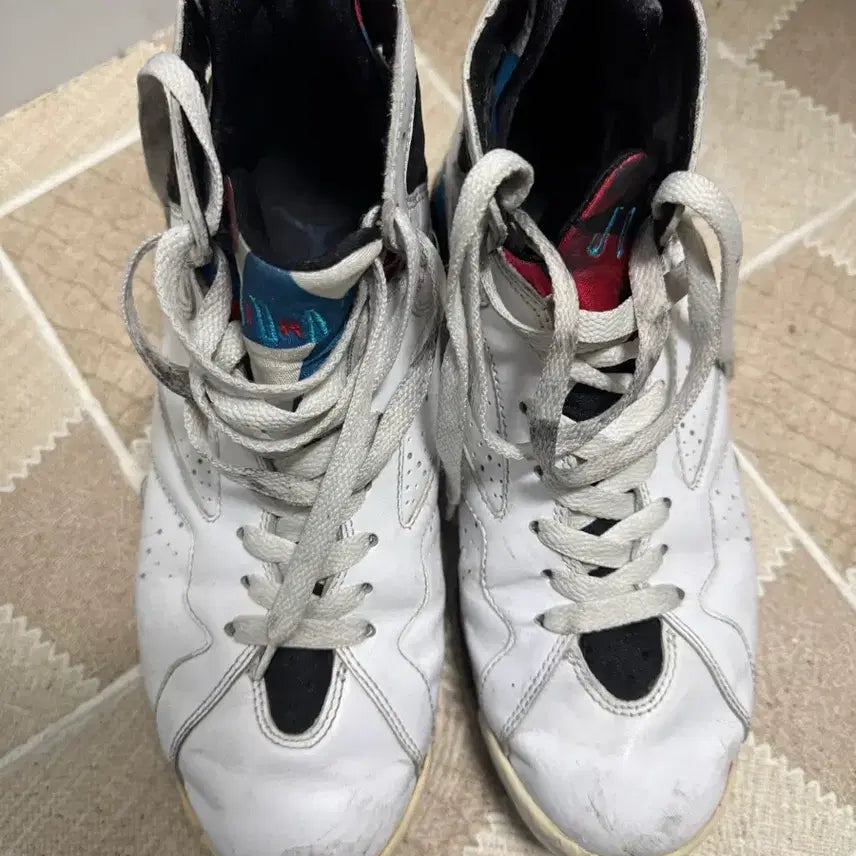 [BUNJANG] Nike Air Jordan 7 Orion Blue Sneakers / 나이키 에어 조던 7 오리온 블루 260 사이즈