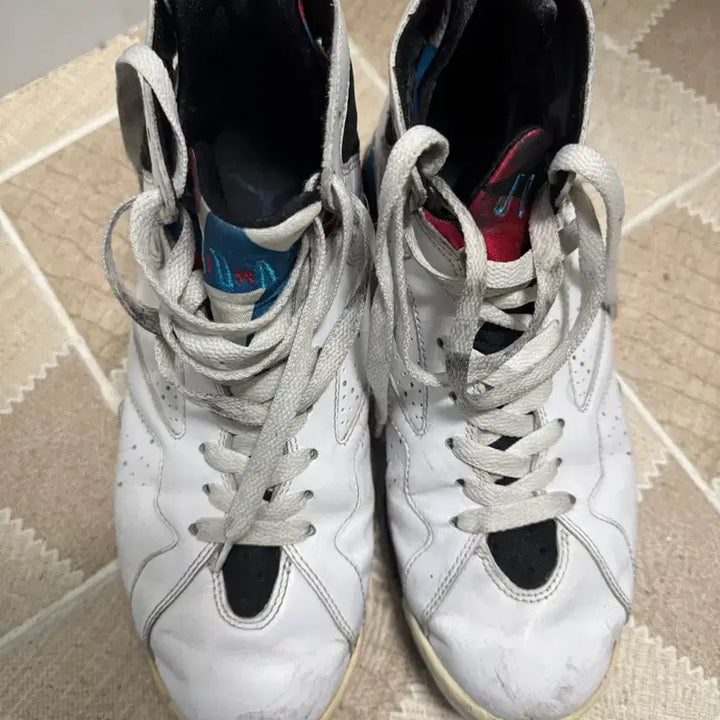 [BUNJANG] Nike Air Jordan 7 Orion Blue Sneakers / 나이키 에어 조던 7 오리온 블루 260 사이즈