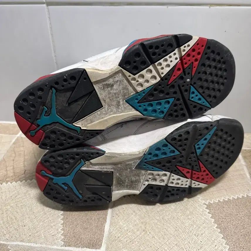 [BUNJANG] Nike Air Jordan 7 Orion Blue Sneakers / 나이키 에어 조던 7 오리온 블루 260 사이즈