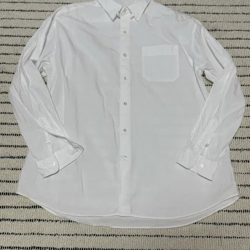 [BUNJANG] Porter Classic Tab Collar White Shirt / 포터클래식 탭칼라 화이트 셔츠 3사이즈