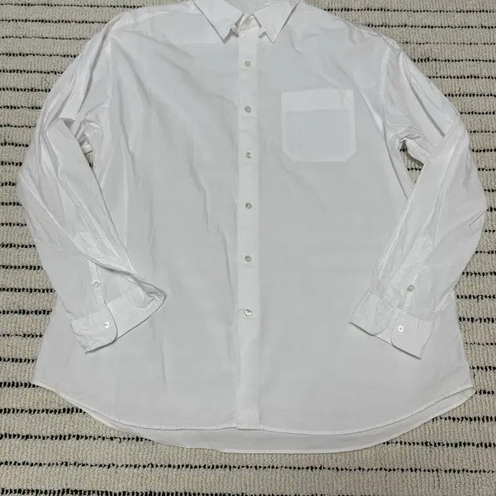 [BUNJANG] Porter Classic Tab Collar White Shirt / 포터클래식 탭칼라 화이트 셔츠 3사이즈