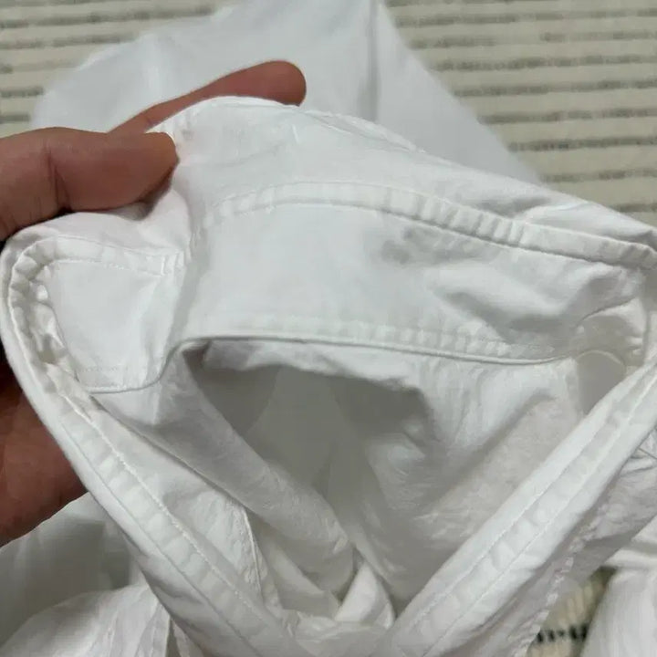 [BUNJANG] Porter Classic Tab Collar White Shirt / 포터클래식 탭칼라 화이트 셔츠 3사이즈