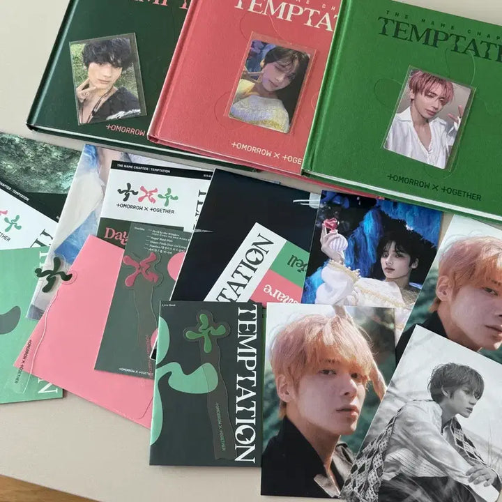 [BUNJANG] TXT Temptation Album Bundle Set / (포카 포함) 투바투 txt 템테이션 앨범 3종 일괄 양도
