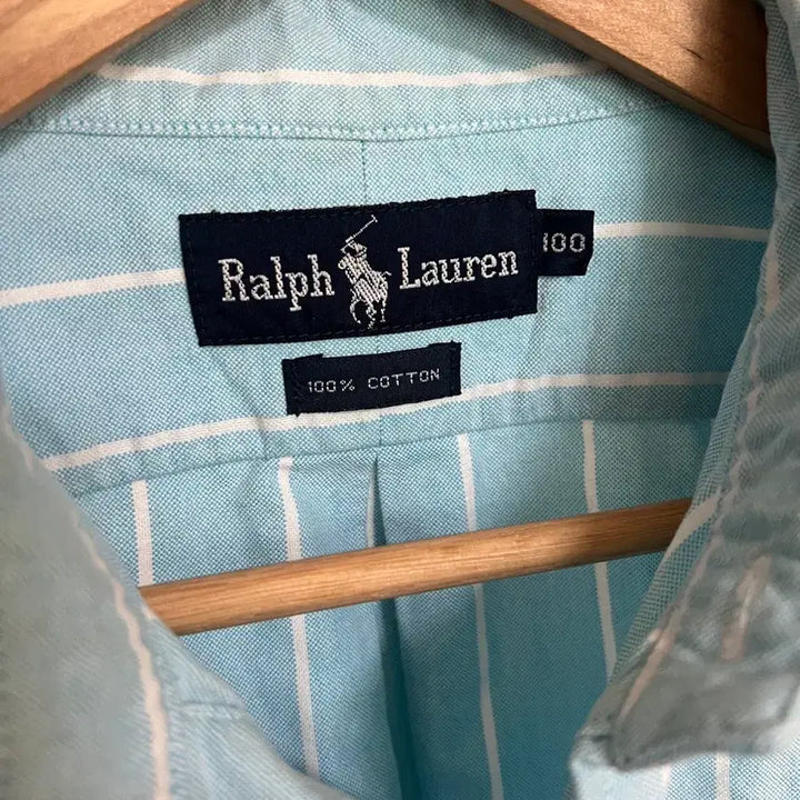 [BUNJANG] Ralph Lauren Striped Shirt / 랄프로렌 정품 셔츠