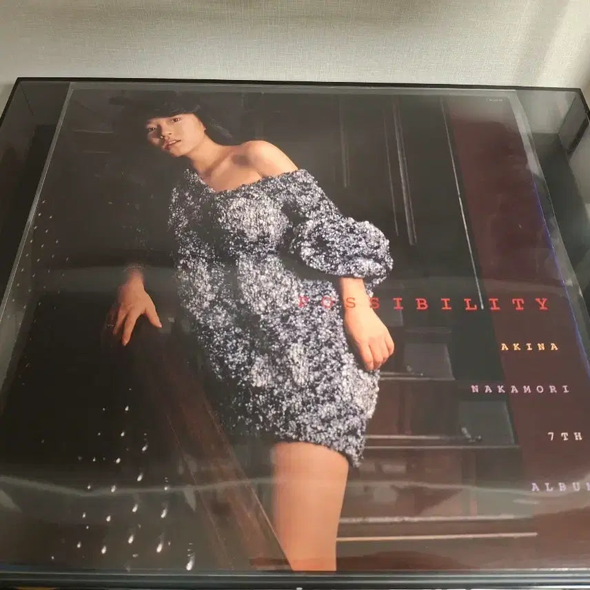 [BUNJANG] Akina Nakamori Possibility LP Record with Poster / 나카모리 아키나 Possibility 엘피 LP - 포스터 수록
