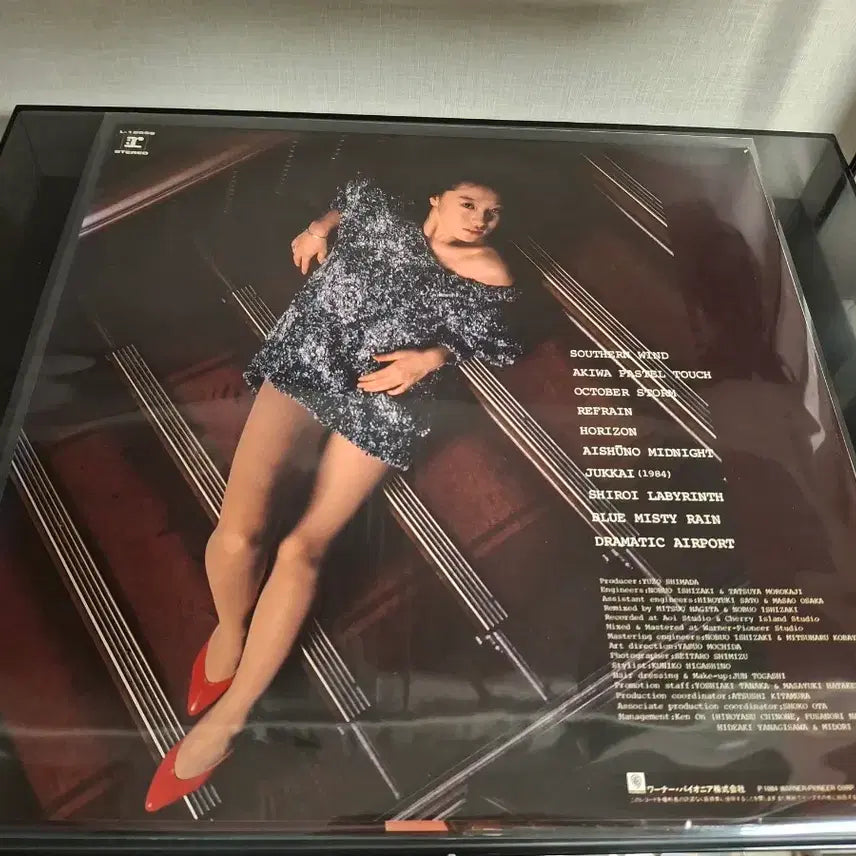 [BUNJANG] Akina Nakamori Possibility LP Record with Poster / 나카모리 아키나 Possibility 엘피 LP - 포스터 수록