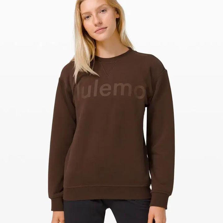 [BUNJANG] Lululemon Brown Sweatshirt (Size 4) / 룰루레몬 브라운 맨투맨 4사이즈