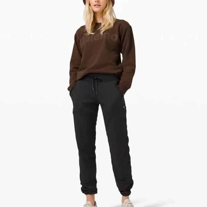 [BUNJANG] Lululemon Brown Sweatshirt (Size 4) / 룰루레몬 브라운 맨투맨 4사이즈