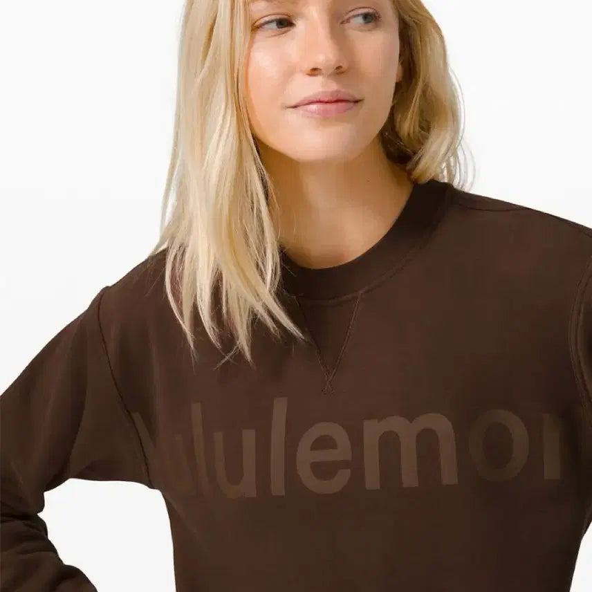 [BUNJANG] Lululemon Brown Sweatshirt (Size 4) / 룰루레몬 브라운 맨투맨 4사이즈