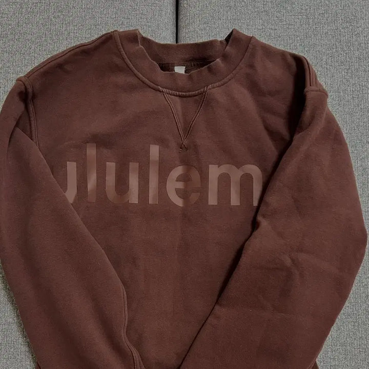[BUNJANG] Lululemon Brown Sweatshirt (Size 4) / 룰루레몬 브라운 맨투맨 4사이즈