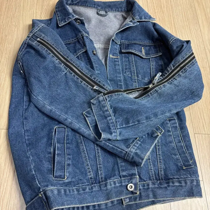 [BUNJANG] Tommy Hilfiger Denim Jacket / 타미힐피거 빅로고 데님자켓