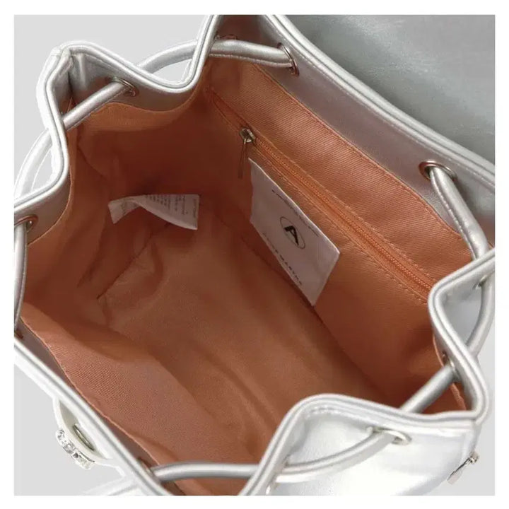 [BUNJANG] Alice Masha Benny Backpack Silver / [거의새거] 엘리스마샤 베니 백팩 실버