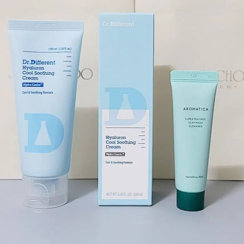 [BUNJANG] Dr. Different Redness Relief Cream / [새상품] 닥터디퍼런트 홍조,열감 진정 수분크림