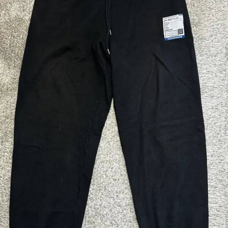 [SOLD OUT] 미하라야스히로 롱 스웻팬츠 조거팬츠(블랙/L-44)