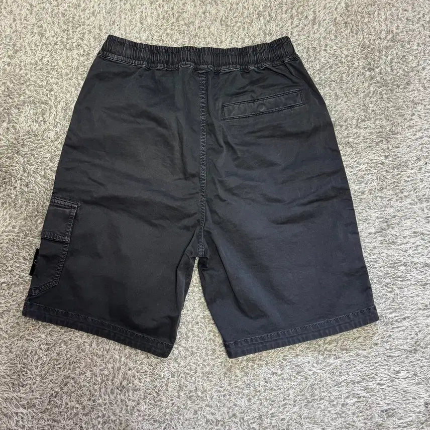 [BUNJANG] Stone Island Old Cargo Bermuda Shorts (Black, 29) / 스톤아일랜드 올드 카고 버뮤다 쇼츠(블랙/29)-QR정품인증가능