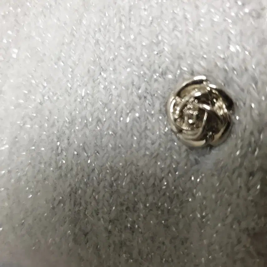 [BUNJANG] Angora Cardigan - Silver Gray 55 Size / Japan 앙고라 가디건 은회색 55사이즈