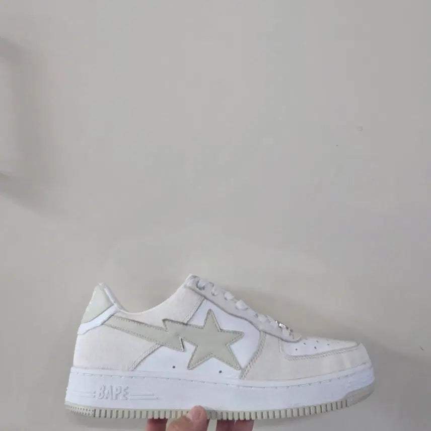 [BUNJANG] BAPE Sta M1 FUR Beige Sneakers / [270] 베이프 베이프스타StaM1 퍼FUR 베이지ㅡ단종매물,최저가